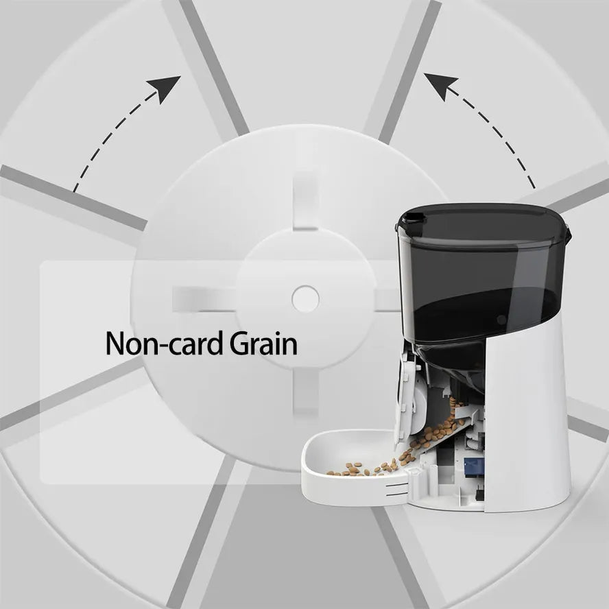 KTX-133779 Automatic Smart Pet Feeder with Time Control - Model KF8013 - Available in White and Black