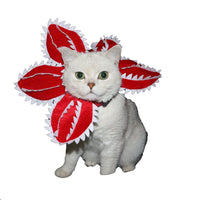 HKM-133843 Cannibal Flower Casual Headgear for Cats - Polyester Pet Accessory