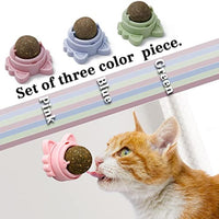 HKM-134163 Catnip Wall Balls for Cats - Natural Dental Chew Toys for Healthy Teeth and Playtime