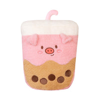 HKM-134163 Plush Milk Tea Hand Warmer - Cute Husky, Bear, and Pig Designs (30*40cm)