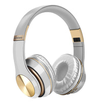 HKM-134227 Folding Wireless Bluetooth Headset with Stereo Sound, FM, and Multi-Point Connection