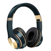 HKM-134227 Folding Wireless Bluetooth Headset with Stereo Sound, FM, and Multi-Point Connection