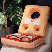 HKM-134291 Cartoon Plush Doll Pillow - 45x50cm, Soft PP Cotton Filler