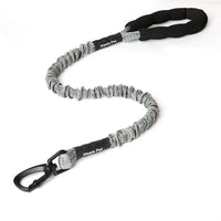 HKM-134291 Elastic Dog Traction Rope with Neoprene Handle and Zinc Alloy Chuck, Suitable for Medium to Large Dogs