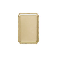 HKM-134419 Imitation Leather Magnetic Suction Card Sleeve for Desktop Use