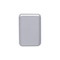 HKM-134419 Imitation Leather Magnetic Suction Card Sleeve for Desktop Use
