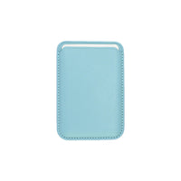 HKM-134419 Imitation Leather Magnetic Suction Card Sleeve for Desktop Use