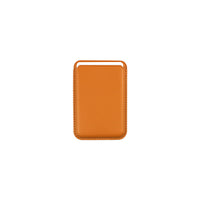 HKM-134419 Imitation Leather Magnetic Suction Card Sleeve for Desktop Use