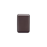 HKM-134419 Imitation Leather Magnetic Suction Card Sleeve for Desktop Use