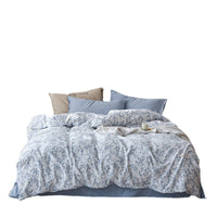 HKM-134483 Double-Layer Yarn Four-Piece Bedding Set in Various Sizes