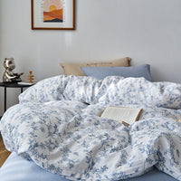 HKM-134483 Double-Layer Yarn Four-Piece Bedding Set in Various Sizes