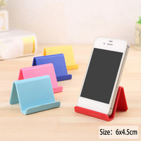 HKM-134547 Eco-Friendly Irregular Mobile Phone Stand for Desk Use, Compact and Lightweight Design