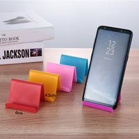 HKM-134547 Eco-Friendly Irregular Mobile Phone Stand for Desk Use, Compact and Lightweight Design