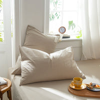 HKM-134611 Pastoral Style Cotton Pillowcase Set - 30x50cm, 40x60cm, 48x74cm
