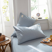 HKM-134611 Pastoral Style Cotton Pillowcase Set - 30x50cm, 40x60cm, 48x74cm