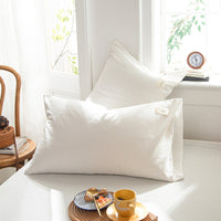 HKM-134611 Pastoral Style Cotton Pillowcase Set - 30x50cm, 40x60cm, 48x74cm