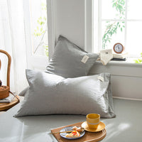 HKM-134611 Pastoral Style Cotton Pillowcase Set - 30x50cm, 40x60cm, 48x74cm