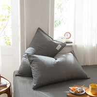 HKM-134611 Pastoral Style Cotton Pillowcase Set - 30x50cm, 40x60cm, 48x74cm