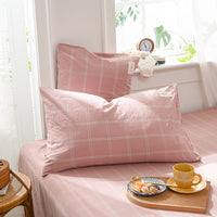 HKM-134611 Pastoral Style Cotton Pillowcase Set - 30x50cm, 40x60cm, 48x74cm