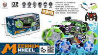 HKM-134739 Remote Control 1/12 Scale Alloy Stunt Wheel Off-Road Climbing Truck for Indoor/Outdoor Play