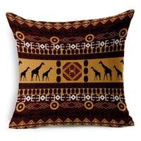 HKM-134867 Southeast Asian Geometric Linen Pillowcase for Cozy Home Decor