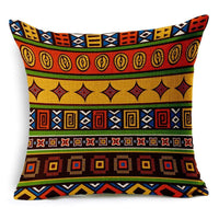 HKM-134867 Southeast Asian Geometric Linen Pillowcase for Cozy Home Decor