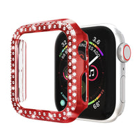 HKM-134995 Apple Watch Compatible Case - PC Material, Available in 38mm, 40mm, 42mm, and 44mm Sizes