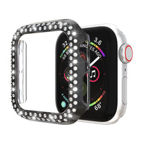 HKM-134995 Apple Watch Compatible Case - PC Material, Available in 38mm, 40mm, 42mm, and 44mm Sizes