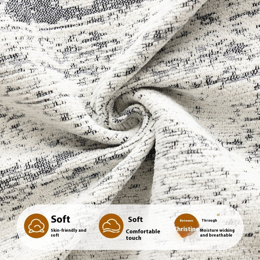 HKM-135379 One-Piece Chenille Non-Slip Sofa Cover in Multiple Colors and Sizes for Modern Living Room