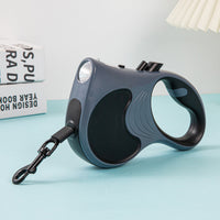HKM-135443 Automatic Retractable Pet Leash with Built-in Light - Available in Multiple Colors