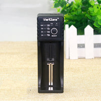 HKM-135507 Universal Battery Charger for 18650 and Other Rechargeable Batteries - 5V USB Input, Adjustable Charging Current