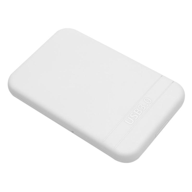 HKM-135827 2.5 Inch SATA 2 to USB 3.0 Portable Hard Drive Enclosure for SSD and HDD, Supports 8TB, Frosted Surface