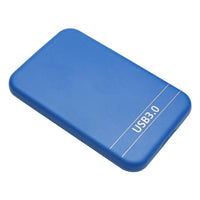 HKM-135827 2.5 Inch SATA 2 to USB 3.0 Portable Hard Drive Enclosure for SSD and HDD, Supports 8TB, Frosted Surface