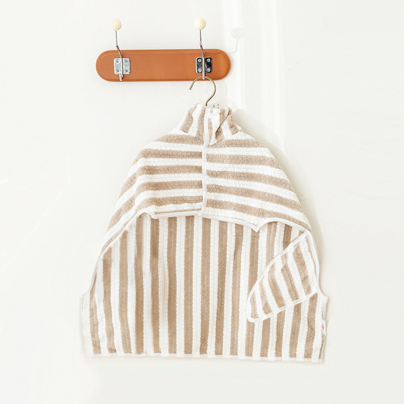 HKM-135891 Extra Large Quick-Drying Dog and Cat Bathrobe in Corn Velvet - Milo Grey, Oli Pink, Pau Brown
