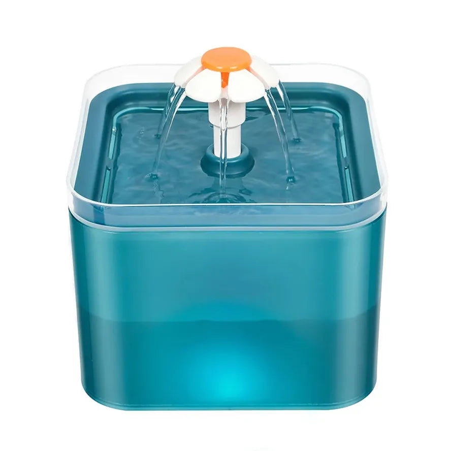 KTX-136083 Automatic Pet Water Fountain 2L with Multi-Flow Designs and Filtration System