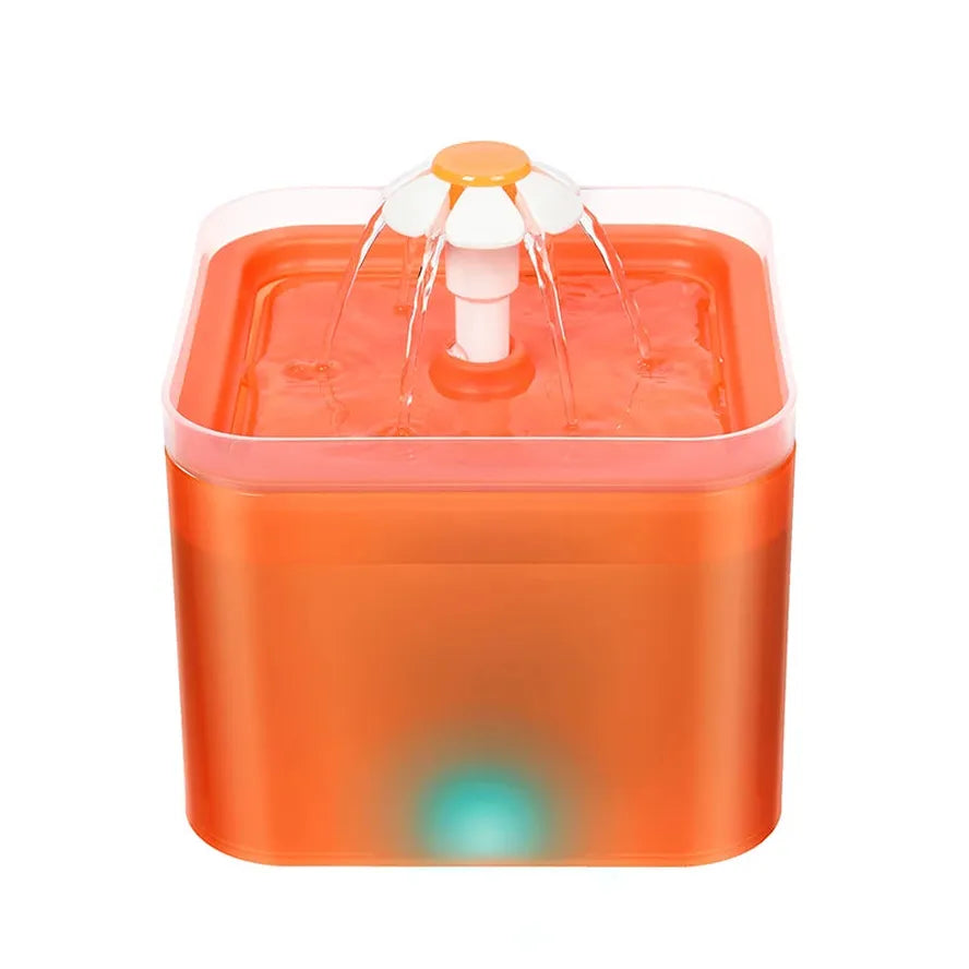 KTX-136083 Automatic Pet Water Fountain 2L with Multi-Flow Designs and Filtration System