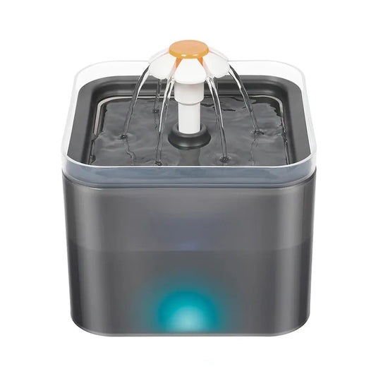 KTX-136083 Automatic Pet Water Fountain 2L with Multi-Flow Designs and Filtration System