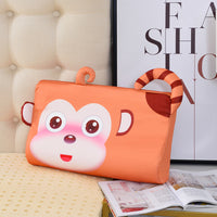 HKM-136595 Comfortable Cartoon Latex Pillow for Children - Cute Animal Designs, Multiple Sizes Available