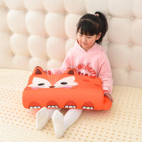 HKM-136595 Comfortable Cartoon Latex Pillow for Children - Cute Animal Designs, Multiple Sizes Available