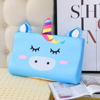 HKM-136595 Comfortable Cartoon Latex Pillow for Children - Cute Animal Designs, Multiple Sizes Available
