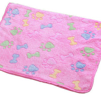 HKM-136659 Warm Coral Fleece Blanket for Cats and Dogs - Available in XS, S, L Sizes