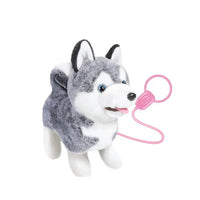 HKM-136723 Interactive Walking Plush Corgi Doll Toy for Kids, Soft Comfortable Cuddle Pet, Perfect for Ages 0-13 Years