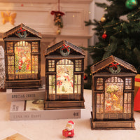 HKM-136915 LED Luminous Christmas Music Box Night Light - Snowman & Christmas Tree Styles