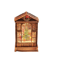 HKM-136915 LED Luminous Christmas Music Box Night Light - Snowman & Christmas Tree Styles