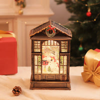 HKM-136915 LED Luminous Christmas Music Box Night Light - Snowman & Christmas Tree Styles