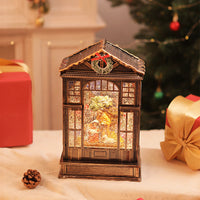HKM-136915 LED Luminous Christmas Music Box Night Light - Snowman & Christmas Tree Styles
