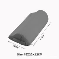 HKM-136915 Nordic Style Cloud Shape Foot Rest Mat with Memory Foam Pillow
