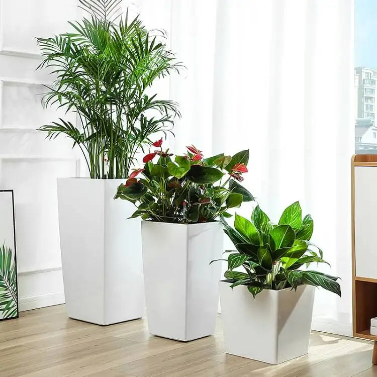 KTX-136979 Large Outdoor Plant Pots for Preserved Roses - Decorative Garden Planters