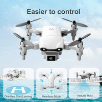 HKM-136979 Mini Drone with 1080P HD Camera and FPV, Includes Two Batteries and Accessories for Kids and Beginners