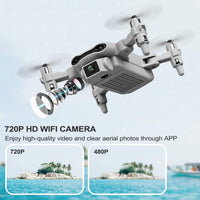 HKM-136979 Mini Drone with 1080P HD Camera and FPV, Includes Two Batteries and Accessories for Kids and Beginners